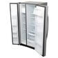 GE Appliances 23 Cu. Ft. Side by Side Refrigerator with External Dispenser in Fingerprint Resistant Stainless Steel, , large