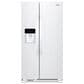 Whirlpool 21.4 Cu. Ft. 33" Wide Side-by-Side Refrigerator in White, , large