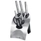 Power A iD3 Tora 7-Piece Knife Block Set in Stainless Steel, , large