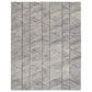 Nourison Colorado 7"9" x 9"9" White and Blue Area Rug, , large