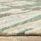 Oriental Weavers Kipton 5" x 8" Grey and Teal Area Rug, , large