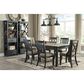 Ashley Tyler Creek 3-Shelf Display Cabinet in Antique Black and Gray, , large