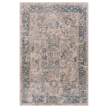 Surya Mirabel 2"7" x 10" Teal, Aqua, Mustard, Taupe, Gray and Beige Runner, , large