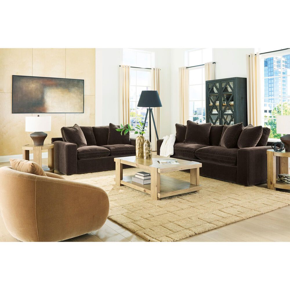 Ashley Maxton Heights Stationary Loveseat in Bittersweet, , large