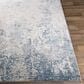 Surya Alpine 2"7" x 7"3" Blue, Medium Gray, Charcoal, Gray and Off-White Runner, , large