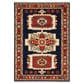 Oriental Weavers Lilihan Oriental 090B6 2"6" x 12" Blue and Red Runner, , large