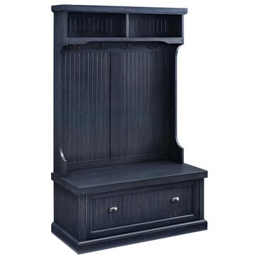 Crosley Furniture Seaside Hall Tree in Navy, , large