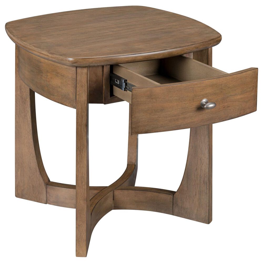 Belle Furnishings Bexley End Table in Tuscan Brown, , large