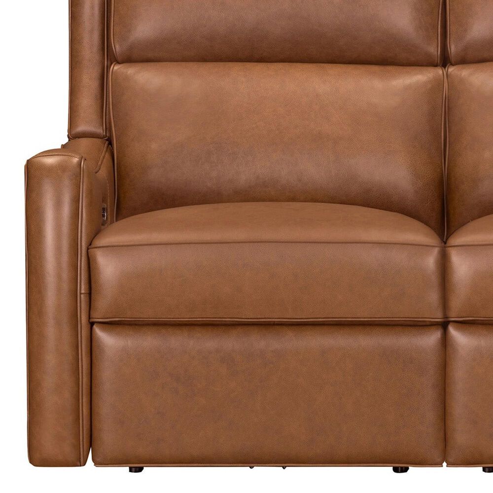 Simeon Collection Channing Power Reclining Zero Gravity Loveseat in Renaissance Cinnamon, , large