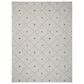 L&R Resources Sun Shower 8" x 10" Blue and Gray Indoor/Outdoor Area Rug, , large