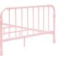 Furniture of America Wren Full Spindle Kids Bed in Pink, , large