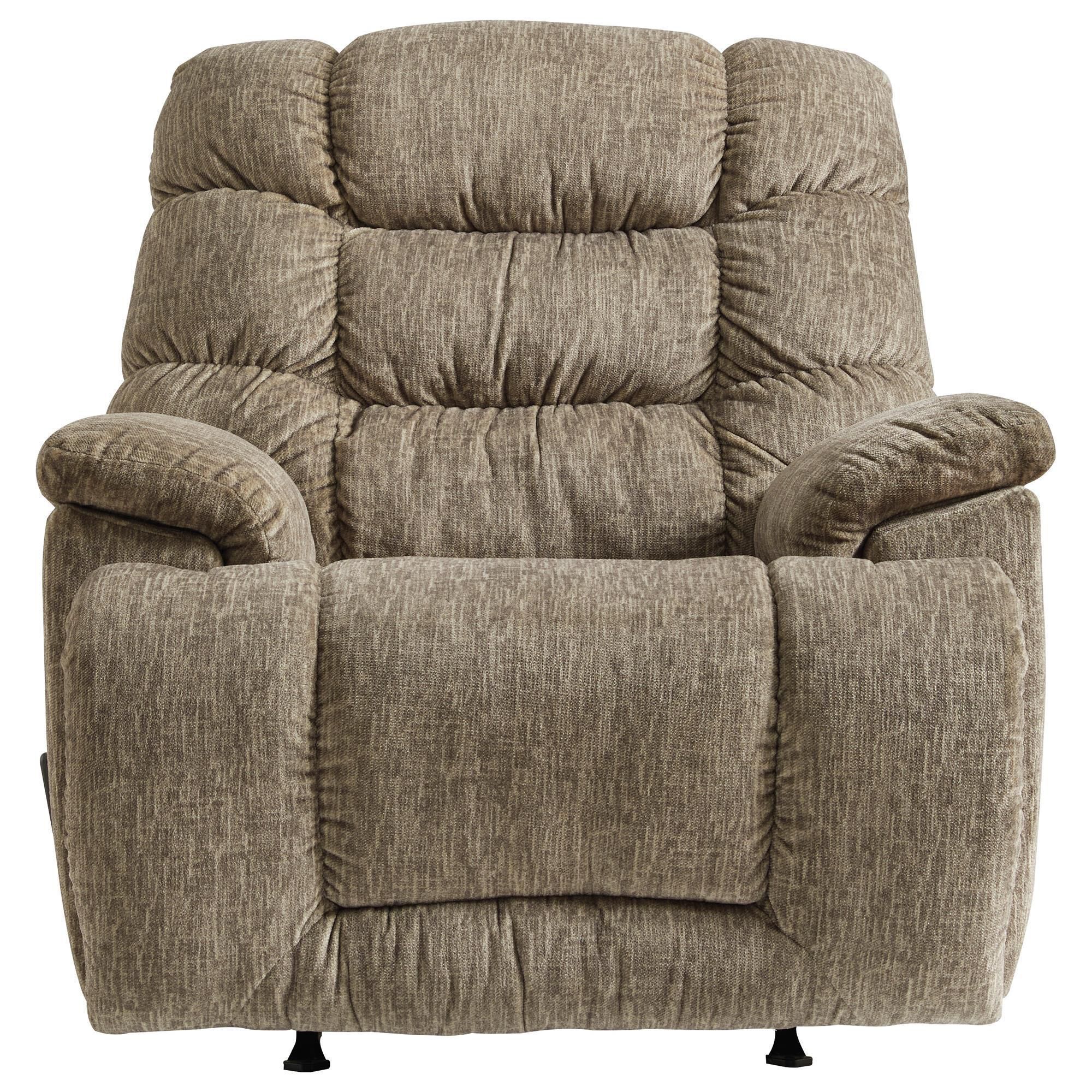 Signature Design by Ashley Bridgtrail Rocker Recliner in Taupe NFM