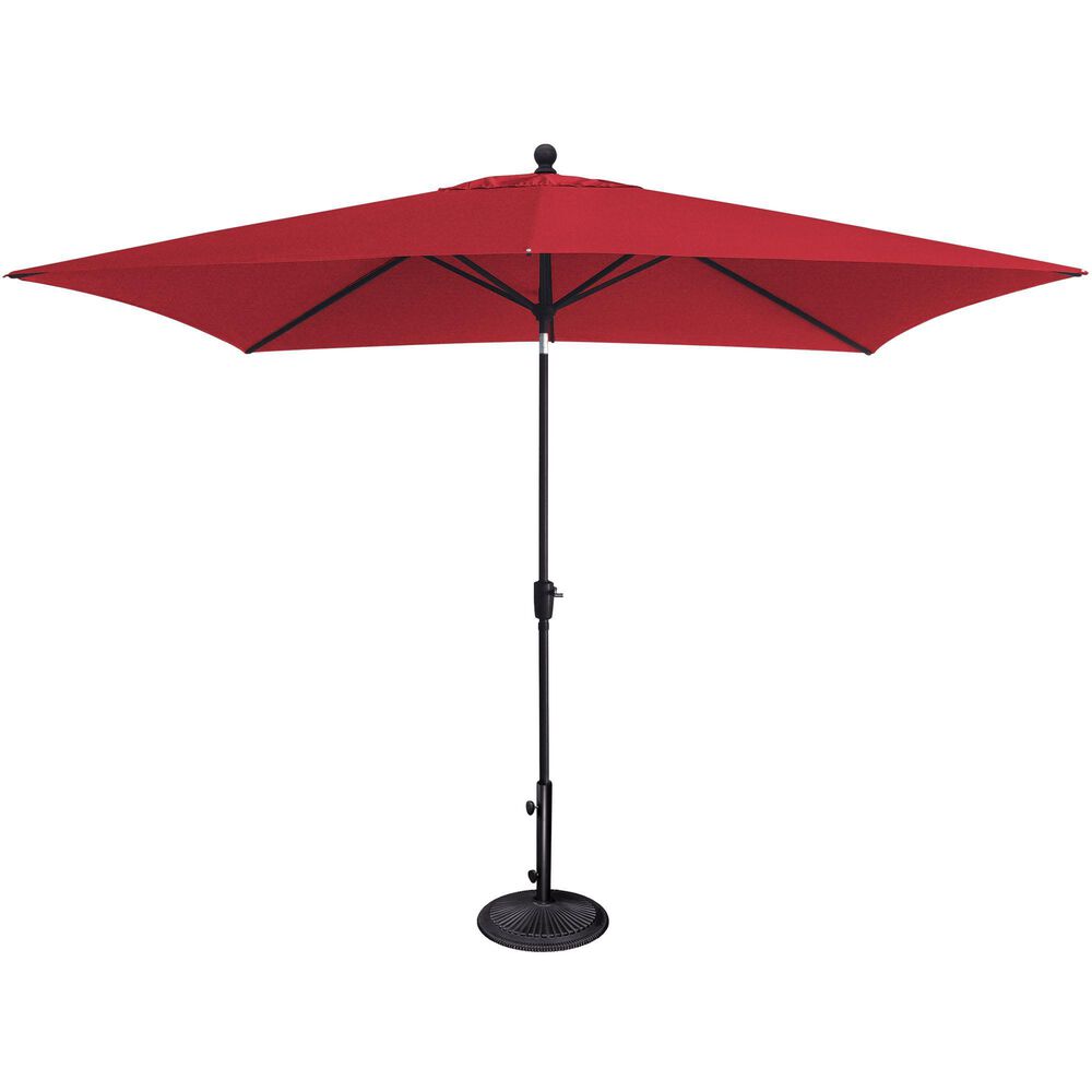 Treasure Garden Treasure Garden Umbrella with Stand in Red, , large