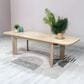 LH Imports Haru Extension Dining Table in Sand Wash  - Table Only, , large