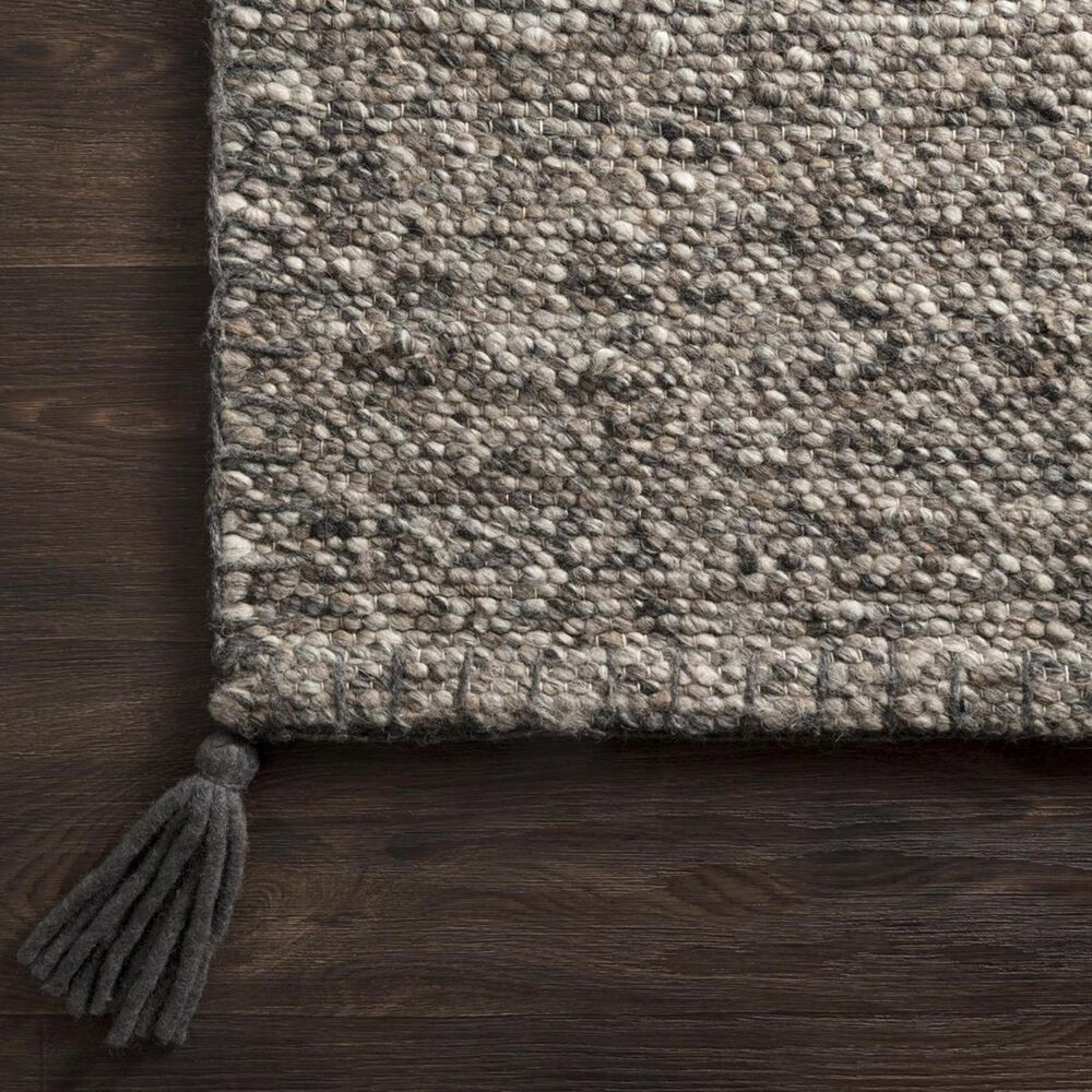 ED Ellen DeGeneres Crafted by Loloi Oakdell OAK-01 9"3" x 13" Grey Area Rug, , large