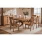 Arista Wood Anders and Dayton 7-Piece Rectangular Dining Set in Sandstone, , large