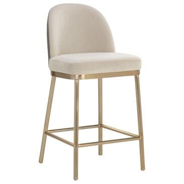 37B Lavania Counter Stool in Antique Brass, , large