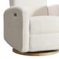 Appleseed Bea Power Swivel Glider Recliner in Ivory, , large