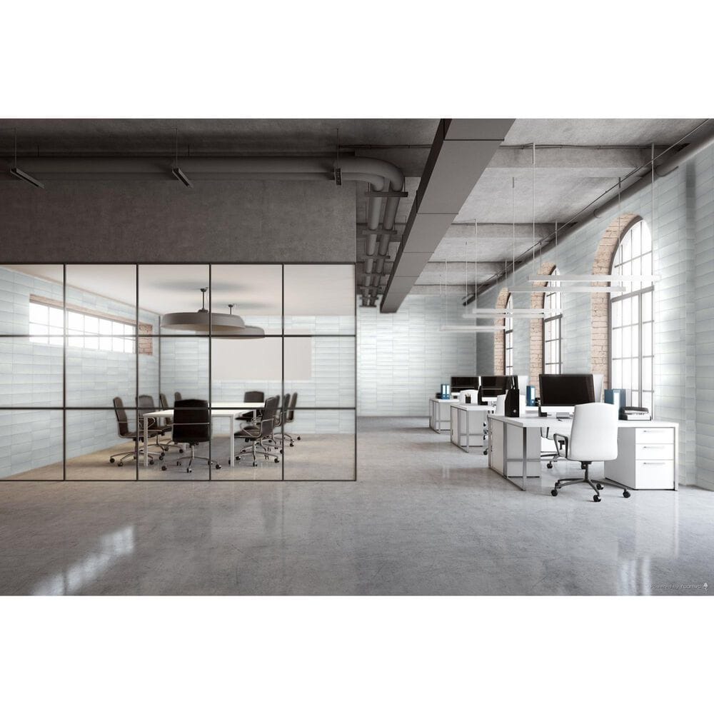 Emser Emora Gloss Cumulus 4&quot; x 16&quot; Glossy Ceramic Tile, , large