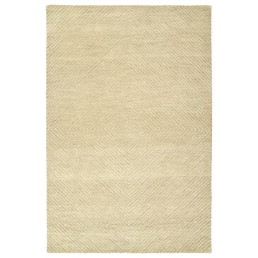 Kaleen Rugs Textura 2" x 3" Sand Area Rug, , large
