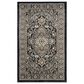 Safavieh Lyndhurst 3"3" x 5"3" Anthracite and Teal Area Rug, , large