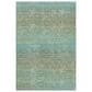 Dalyn Rug Company Trevi TV11 3" x 5" Teal Area Rug, , large