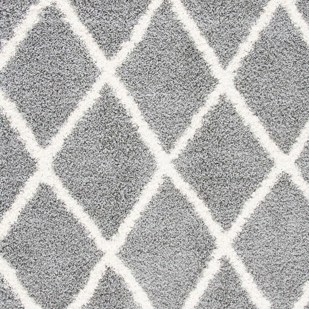 Safavieh Venus Shag VNS681J 4&#39; x 6&#39; Grey and Ivory Area Rug, , large