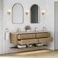 James Martin Allamari 72" Double Bathroom Vanity in Dune Mist with 3 cm Victorian Silver Top, Rectangular Sinks and FreePower Wireless Charger, , large