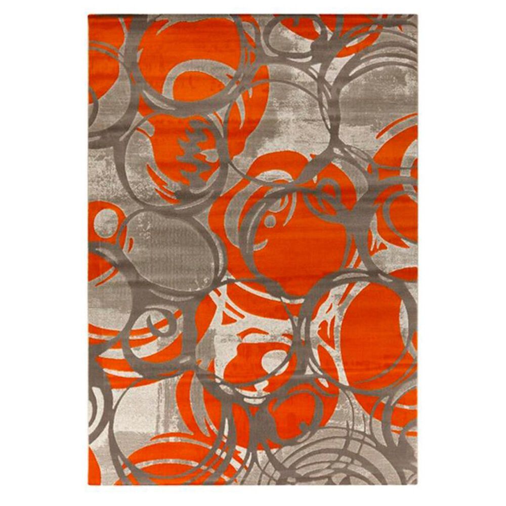 Surya Jax JAX-5000 2'2" x 3' Burnt Orange Scatter Rug, , large