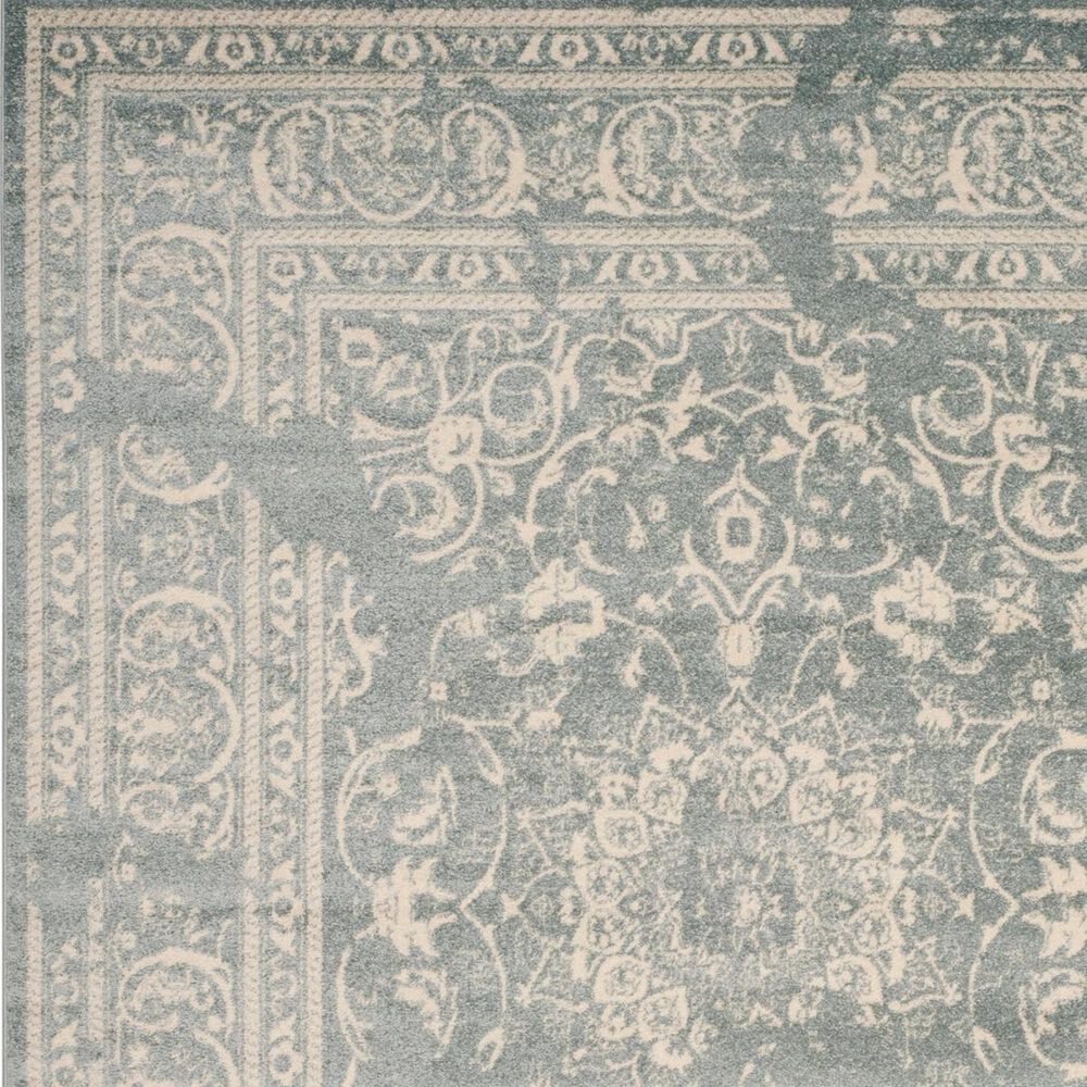 Safavieh Adirondack ADR101T-4 4&#39; x 6&#39; Slate/Ivory Area Rug, , large