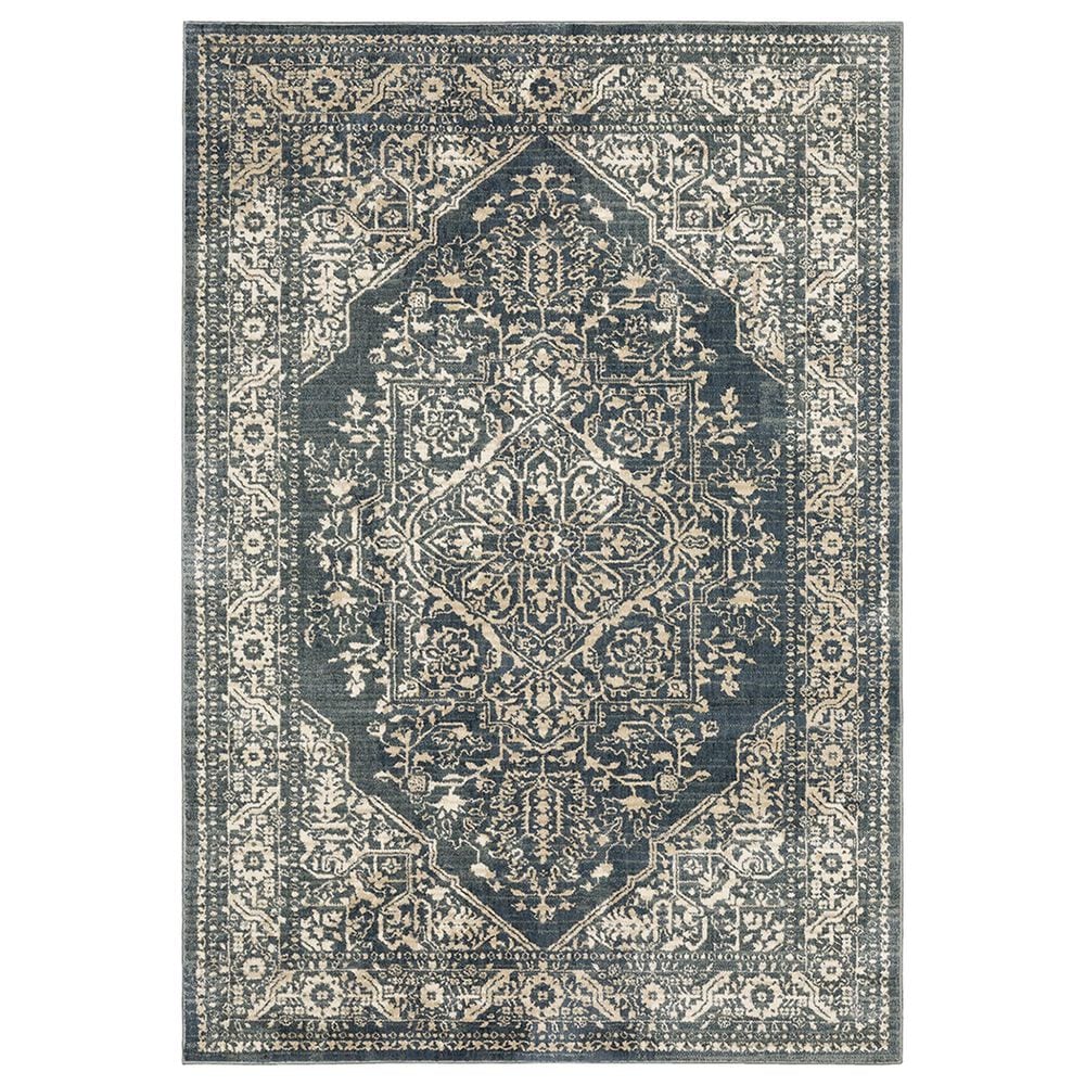 Oriental Weavers Fiona Shelton 5560A 6"7" x 9"2" Blue Area Rug, , large