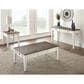Steve Silver Carlie 24" End Table in Dark Oak and White, , large