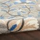 Nourison Aloha Floral 9"6" x 13" Grey and Multicolor Indoor/Outdoor Area Rug, , large