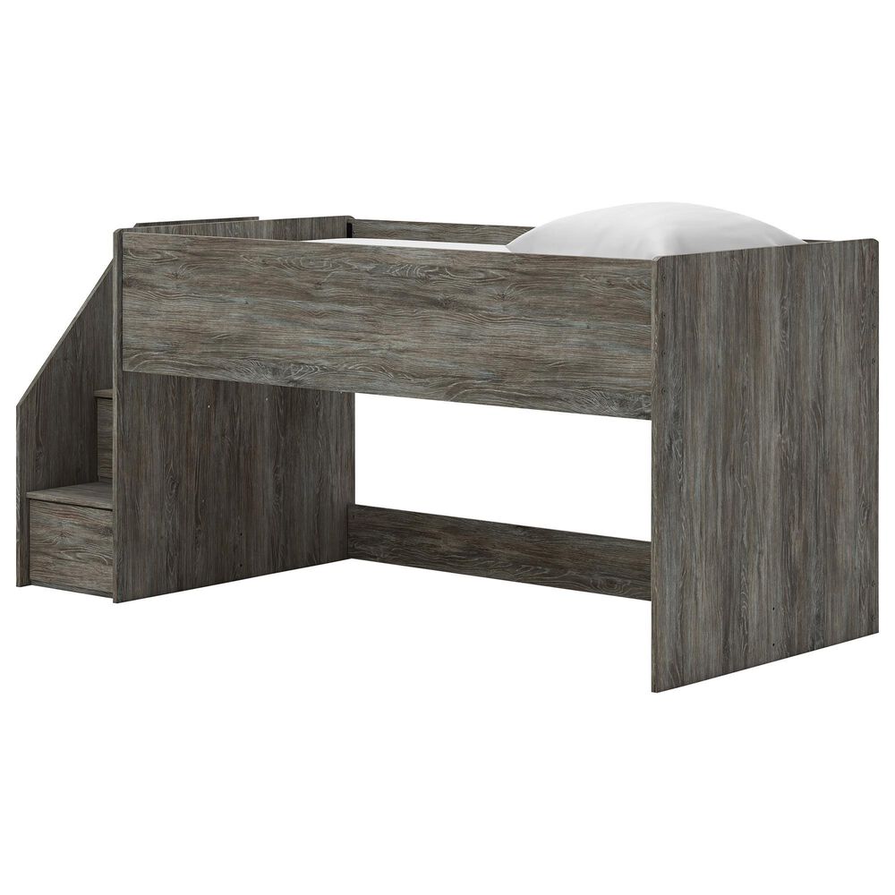 Ashley Frandern Twin Loft Bed in Gray, , large
