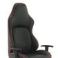 Valor Living High Stakes Gaming Chair in Black an Red, , large