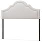 Baxton Studio Rita Full Panel Headboard in Grayish Beige, , large