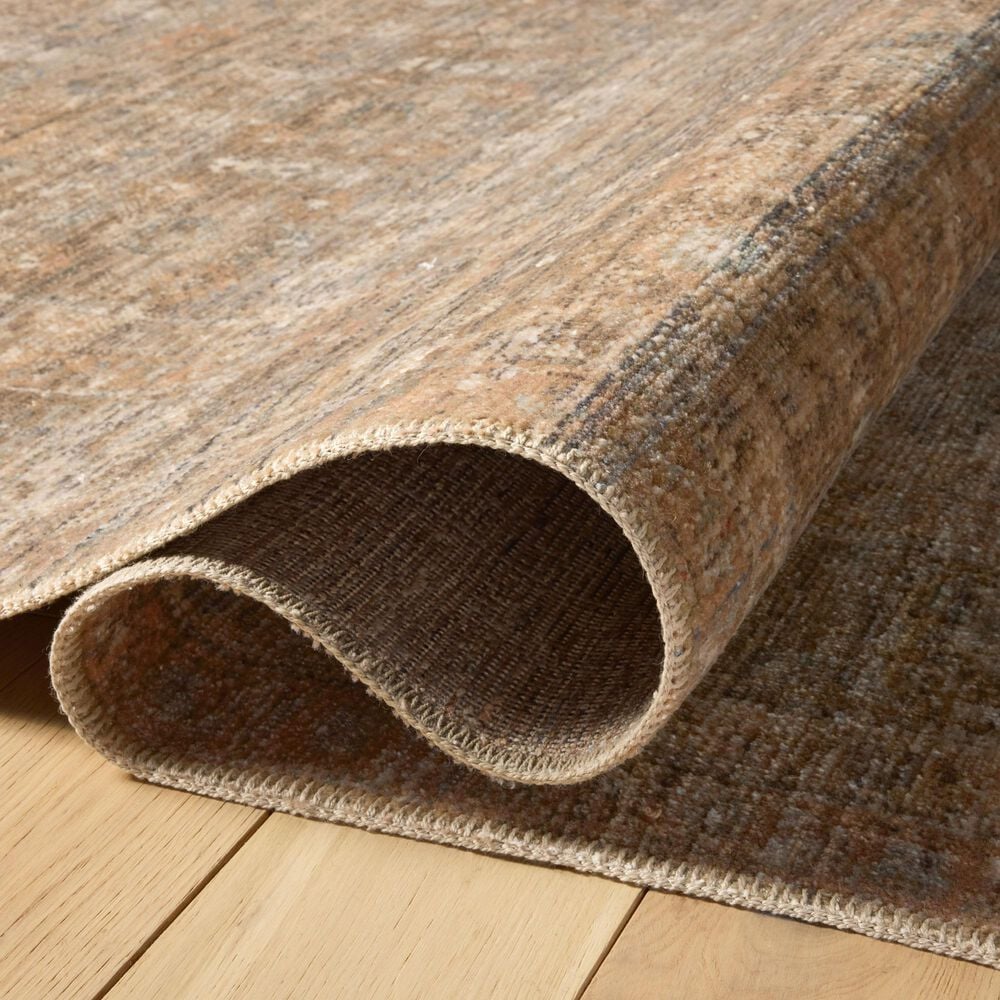 Amber Lewis x Loloi Molly Gold and Blue 2&#39;3&quot; x 3&#39;10&quot; Area Rug, , large