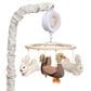 Lambs & Ivy Signature Bunny Hop Musical Baby Crib Mobile in Bisque, , large