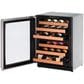 U-Line 24" Wine Cooler Stainless Frame (Lock) with Left-Hand Hinged, , large