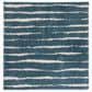 Safavieh Venus Shag VNS603K 6"7" Square Turquoise and Ivory Area Rug, , large