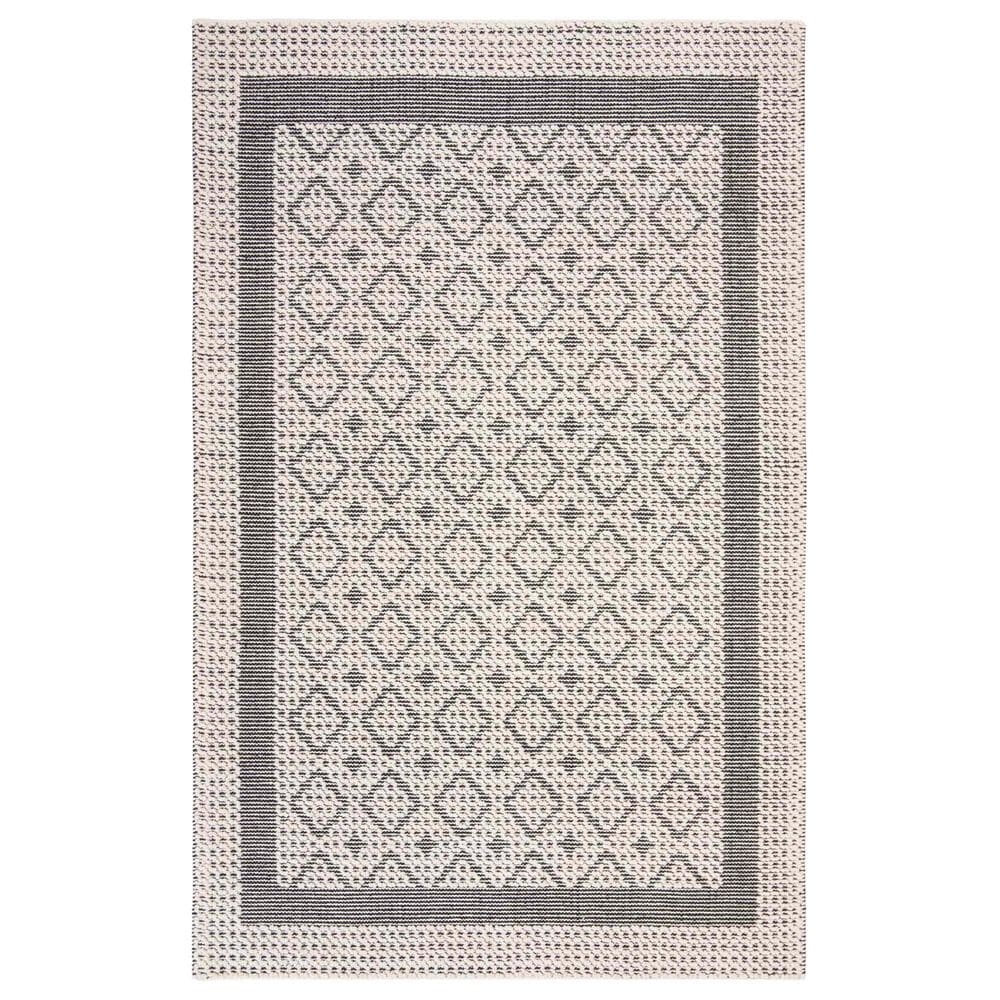 Safavieh Natura 5" x 8" Creme and Black Area Rug, , large