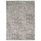 Nourison Rush 6" x 9" Ivory and Grey Area Rug, , large