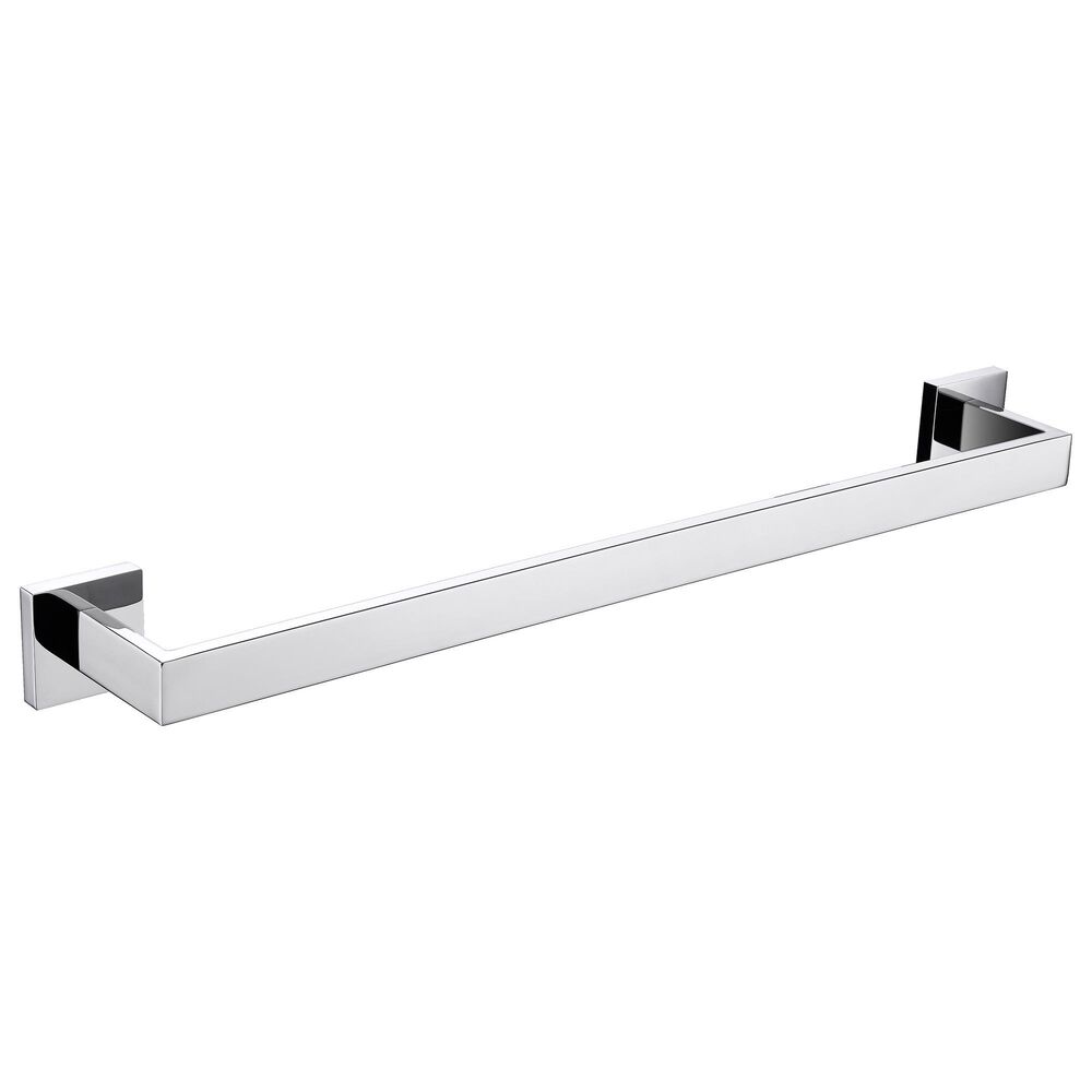 Lexora Home Bagno Lucido Towel Bar in Chrome, , large