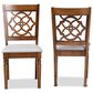 Baxton Studio Renaud Side Chair in Walnut Brown (Set of 2), , large