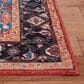 Safavieh Riviera 4"5" x 6" Red and Blue Area Rug, , large