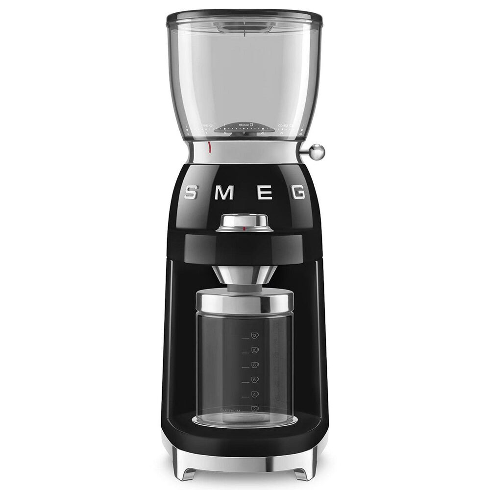 SMEG Retro-Style Coffee Grinder in Black, , large