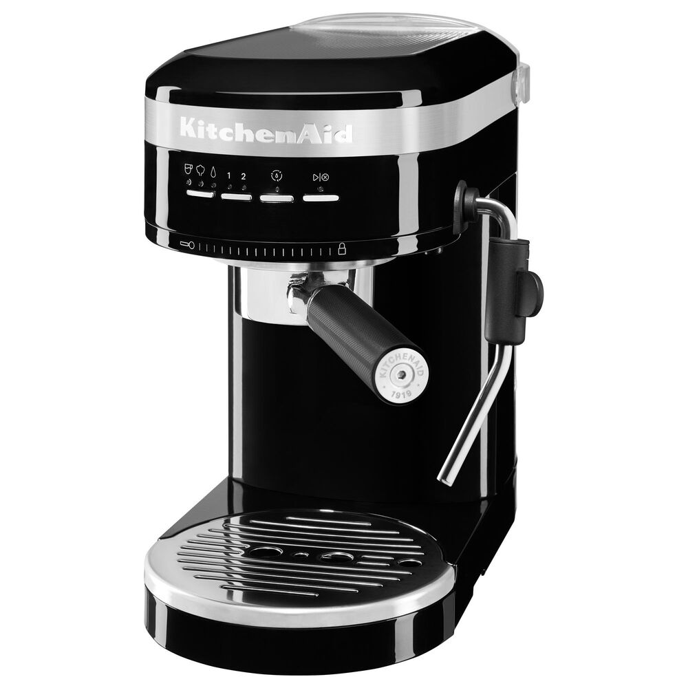 KitchenAid - Semi-Automatic Espresso Machine - Matte BLACK.