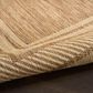 Nourison Horizon HOZ03 Natural 3" x 5" Indoor/Outdoor Area Rug, , large