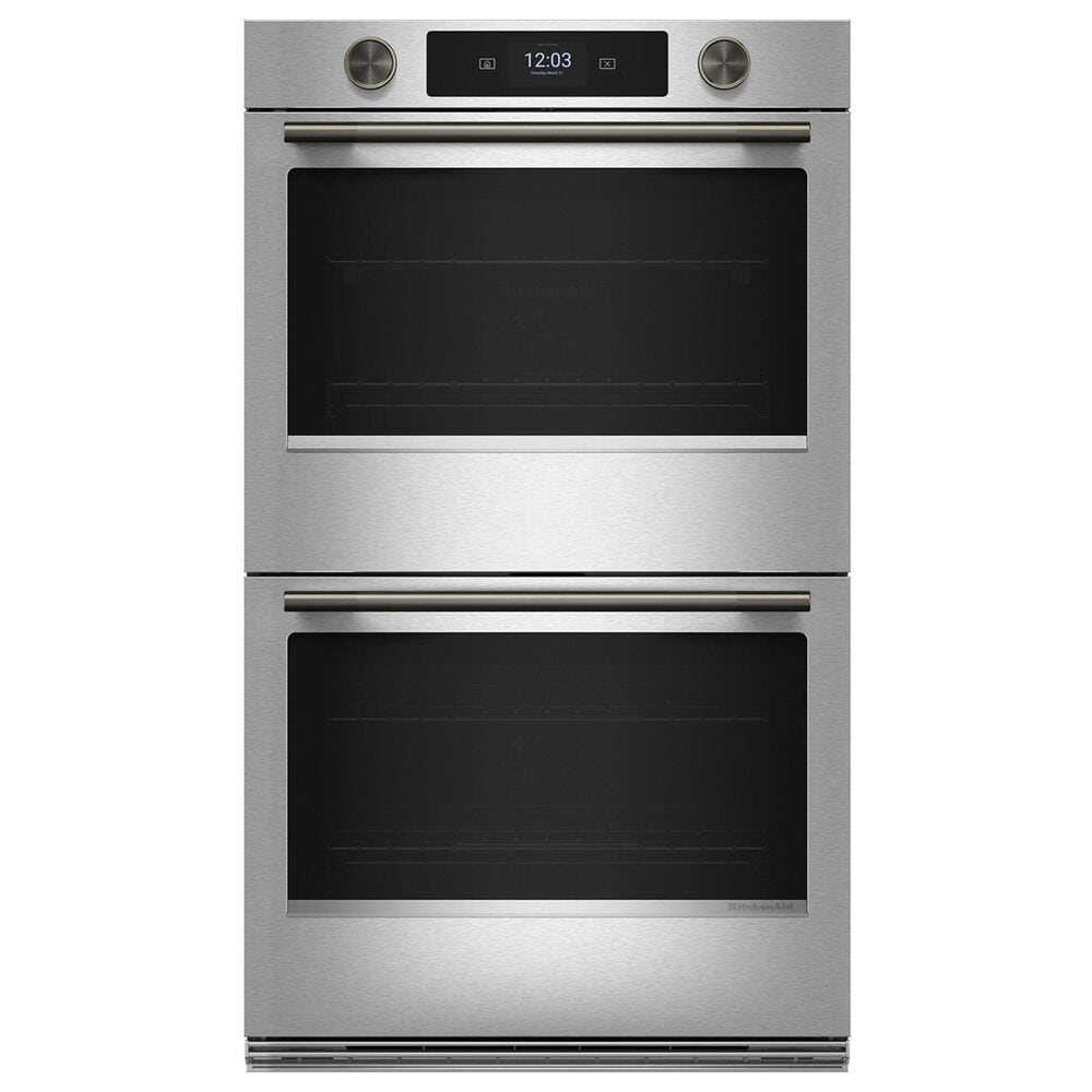 KitchenAid Handle and Knob Accessory Kit for 30&quot; Double Wall Oven and Microwave Combo Oven in Black Ore, , large