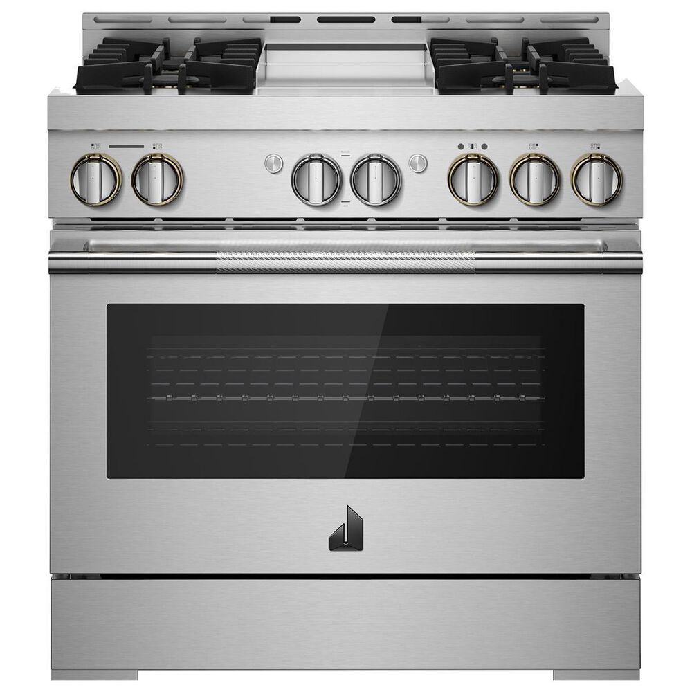 Whirlpool 36" Gas Professional Range with Infused Griddle in Stainless